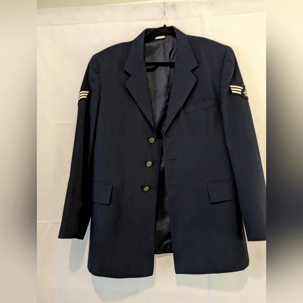 US AIRFORCE DRESS BLUES BLAZER 41R